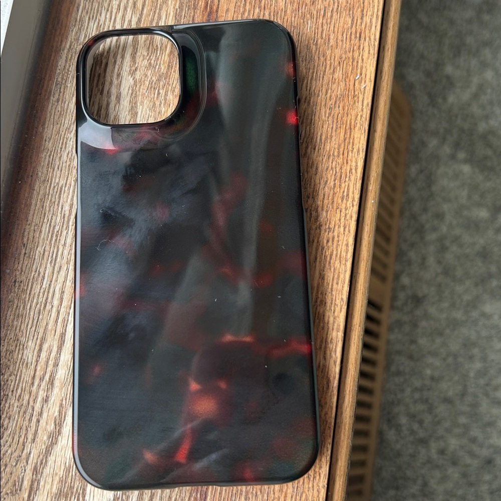 NEW AND NEVER USED Society6 Dark Tortoise Shell Slim Phone Case iPhone 14
